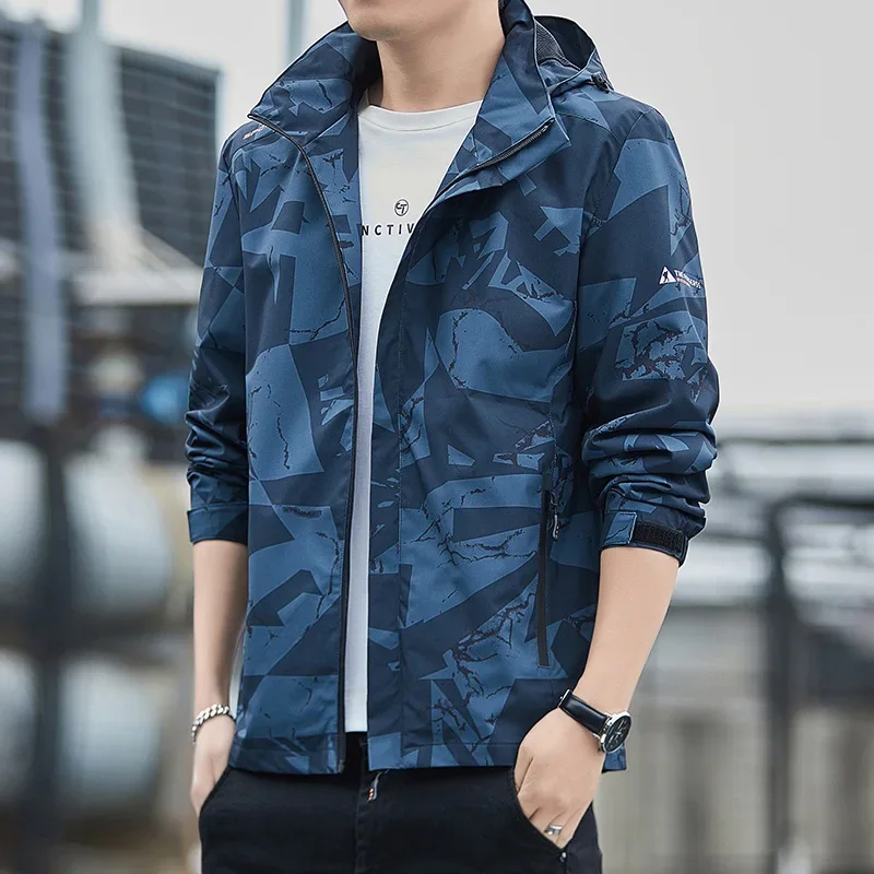 Windbreak Shell Jacket - 2026 Autumn Hiking Jackets Outdoor Male