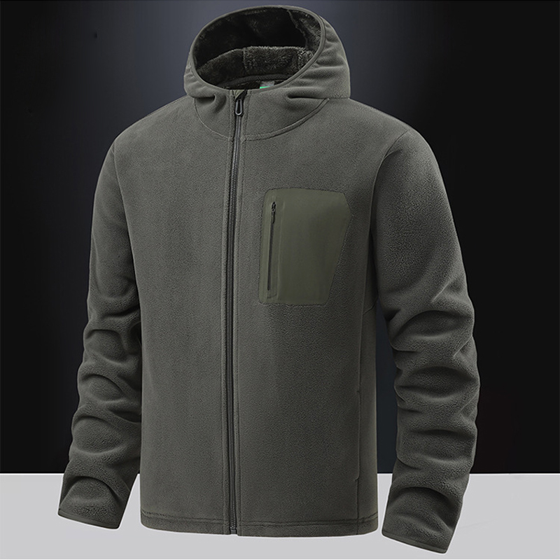 Windbreak Shell Jacket - Winter Men's Polartec Fleece Jackets Fashion
