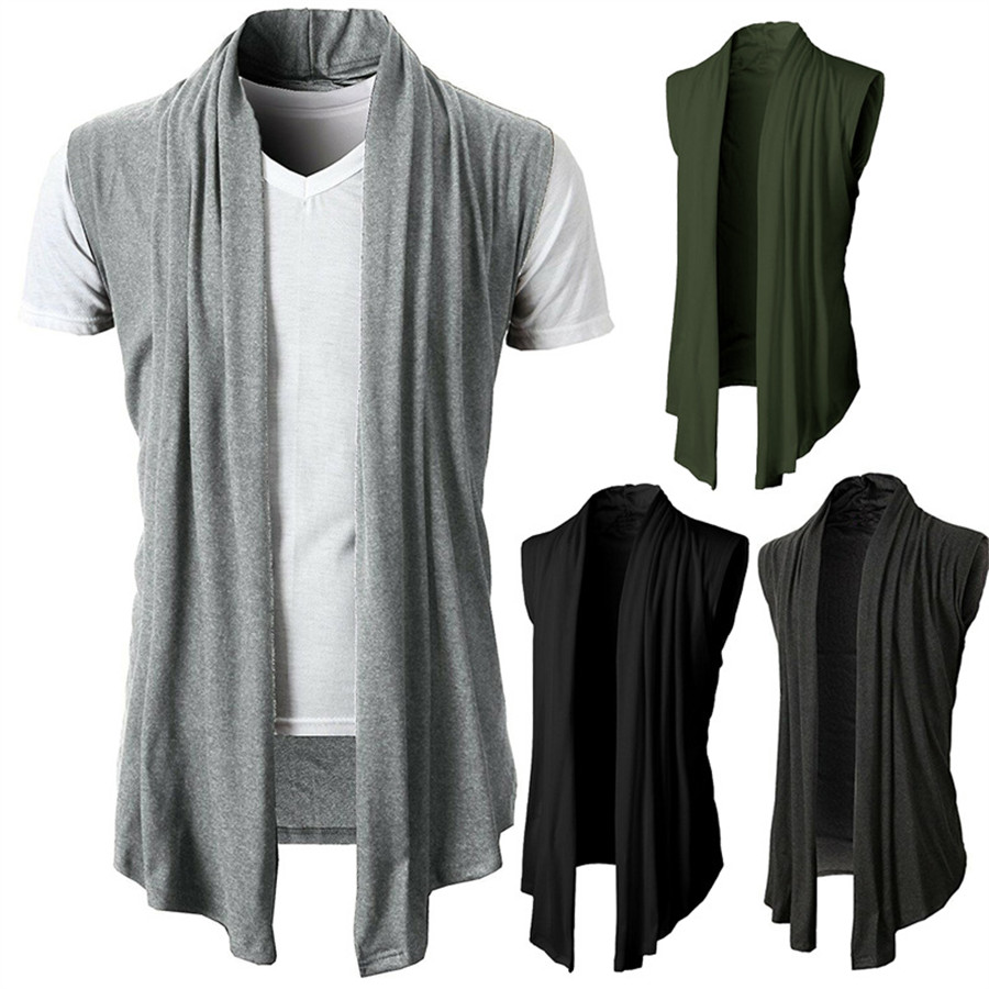 Street Fashion Jacket Men - New 2026 Spring Summer Men Sleeveless