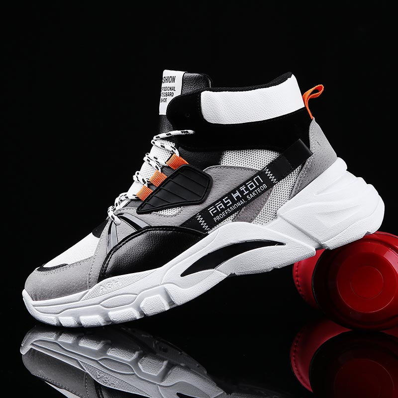 Guangzhou Street Fashion - Hightop Summer Men's Sport Shoes Man