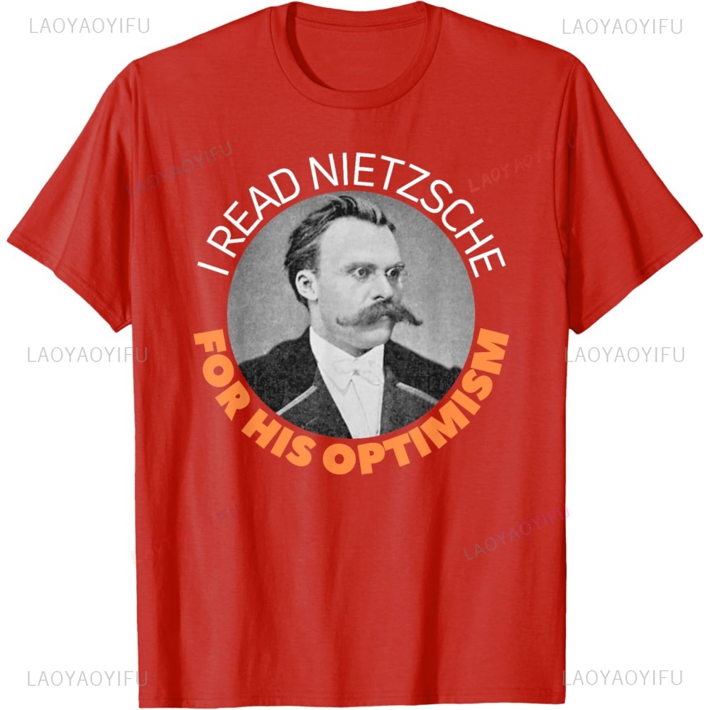 Street Fashion Types - Friedrich Nietzche Optimism Gift German Philosophy