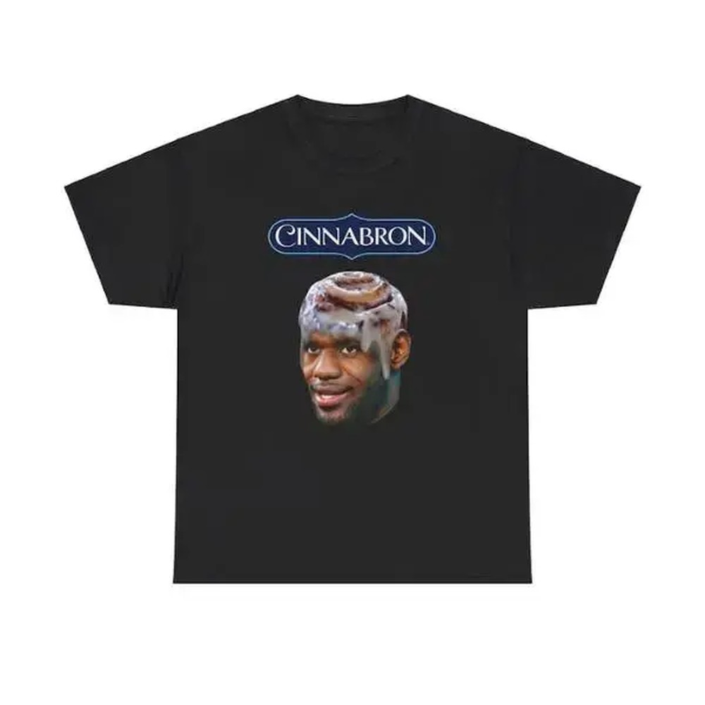 Street Fashion Types - Cinnabron Lebron James Meme T-Shirt, Funny