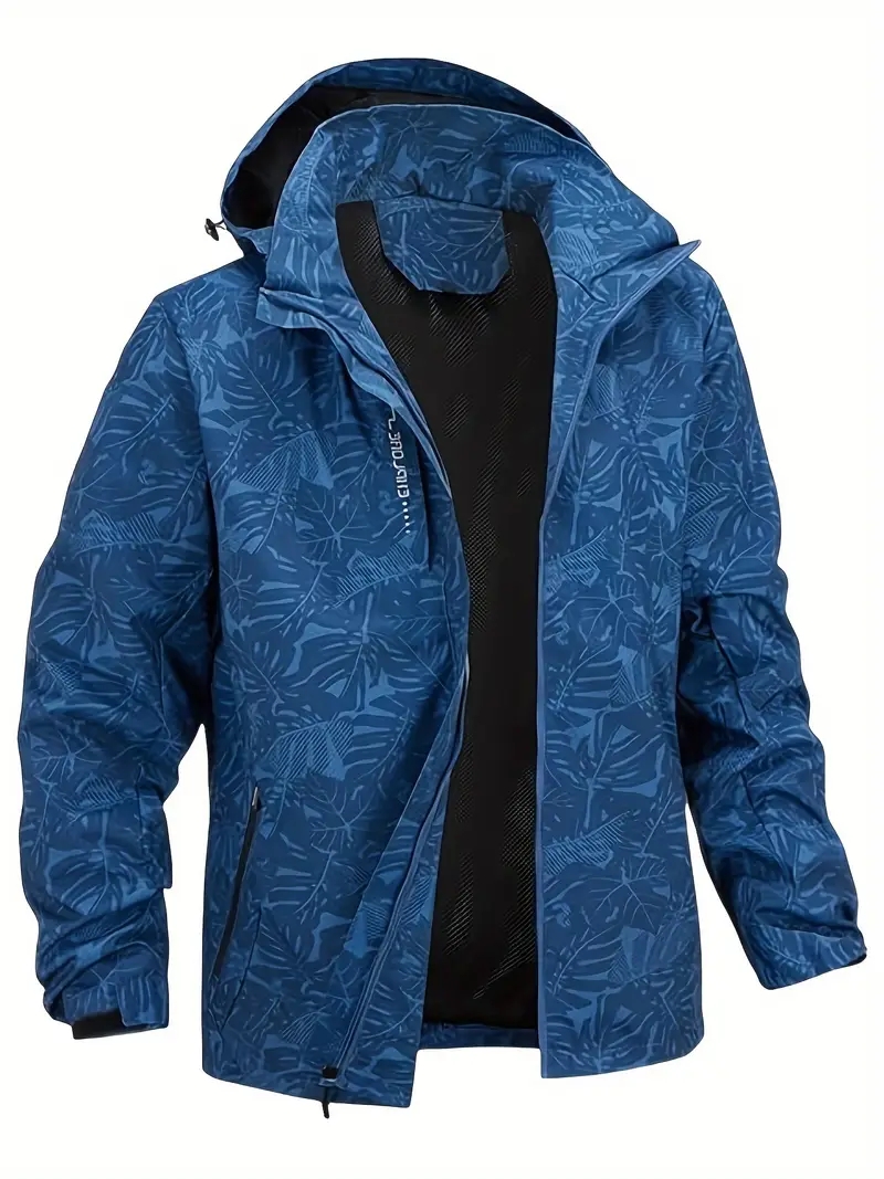 Windbreak Shell Jacket - Men's Casual Lightweight Waterproof Windbreaker Jacket,