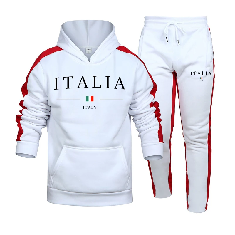 Street Fashion Casual - Men's Tracksuit 2 Pcs Sets Fashion