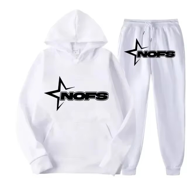 Street Fashion Casual - 2026 Streetwear Men Hooded Sweatshirt Tracksuit