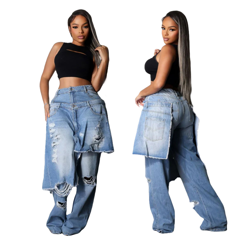 Street Fashion Fall 2025 - Fashion Denim Pants Women Street Wear