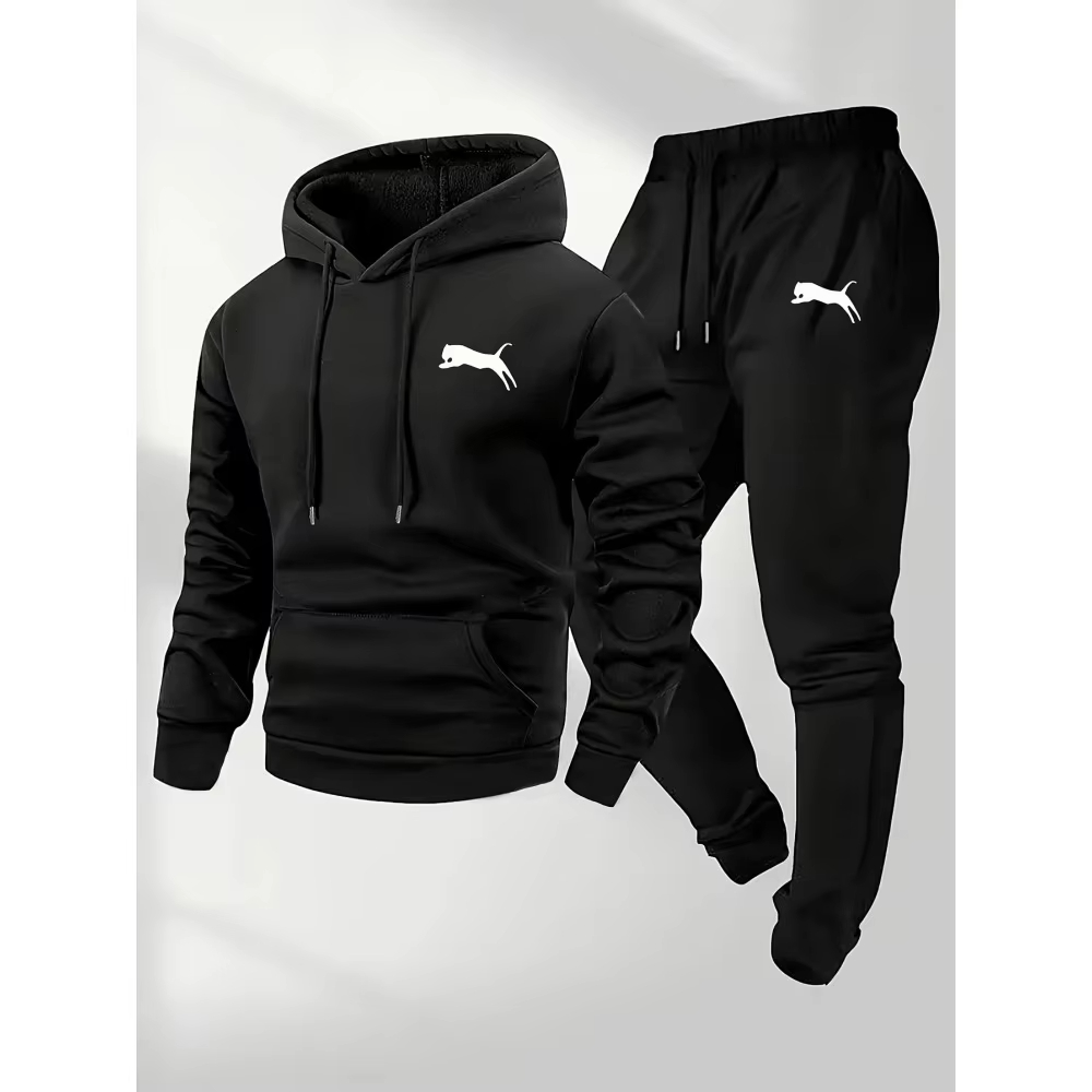 Street Fashion Casual - 2026 Hot Selling Men's Hooded Sweatshirt