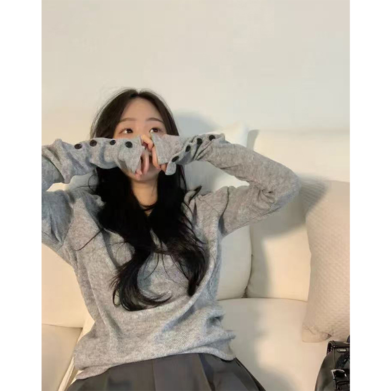 MEXZT Streetwear Gray Sweater  - огляд і ціна Street Fashion Korea