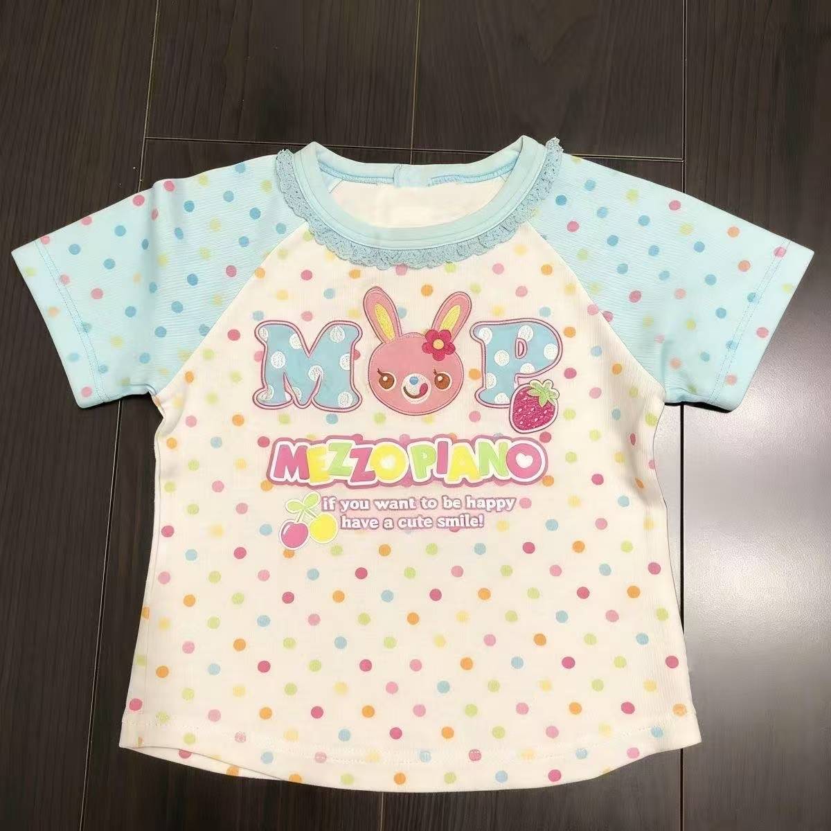 Vintage Kawaii Cute Short Slee - огляд і ціна Street Fashion Casual