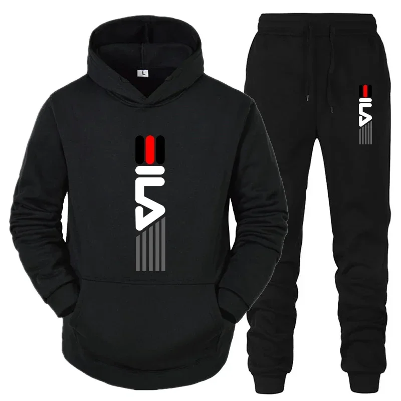 Men's Tracksuit Hooded Sweatsh - огляд і ціна Street Fashion Casual