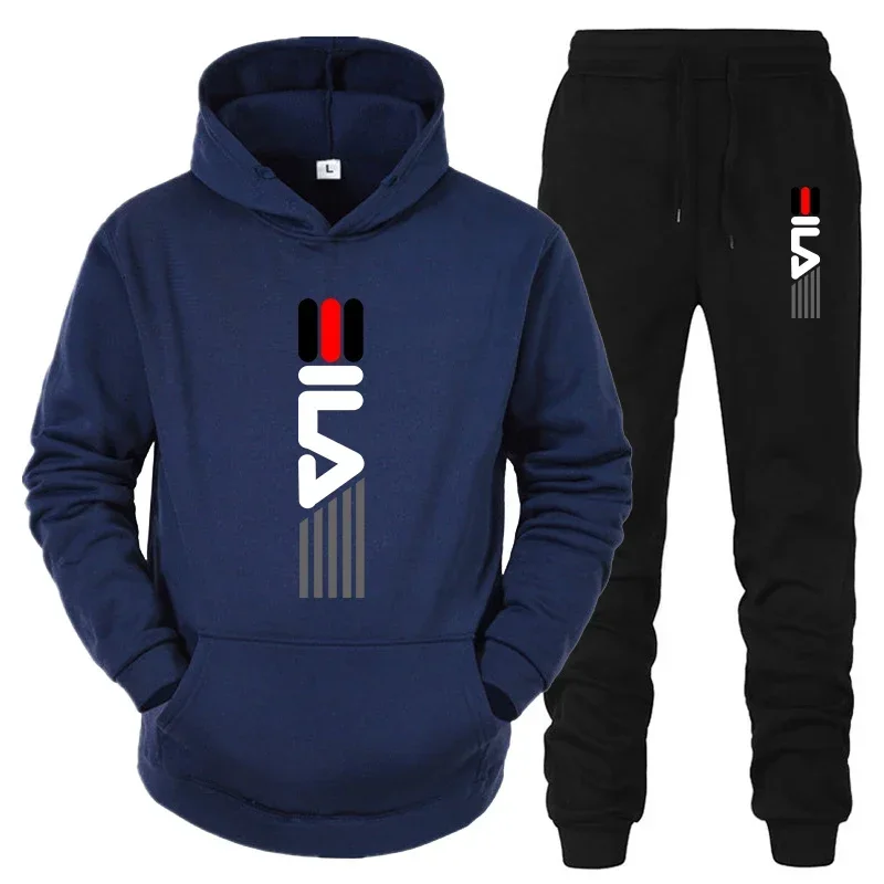 Men's Tracksuit Hooded Sweatsh - огляд і ціна Street Fashion Casual