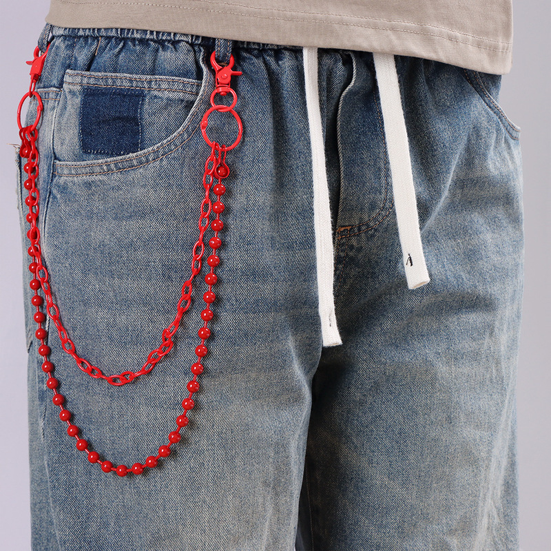 Bright Red Beaded Multi‑Layer  - огляд і ціна Street Fashion Girl