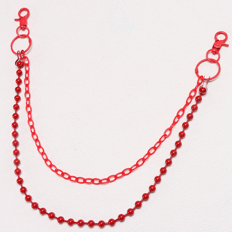 Bright Red Beaded Multi‑Layer  - огляд і ціна Street Fashion Girl