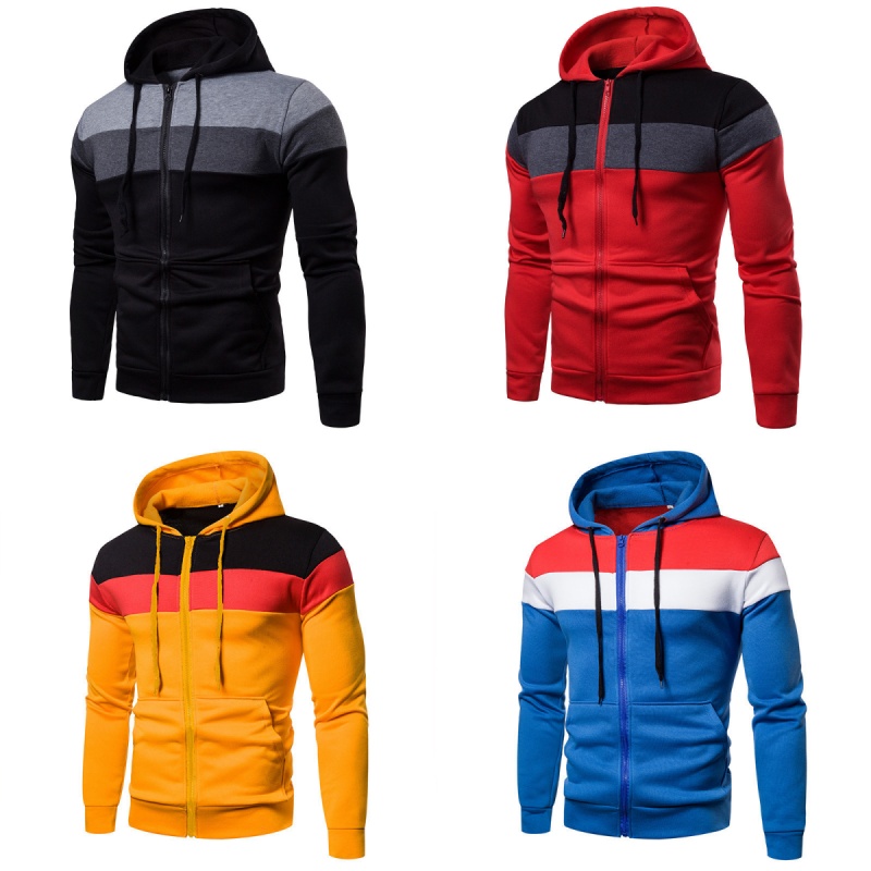 2025 Men's Patchwork Hoodie Ou - огляд і ціна Street Fashion Fall 2025