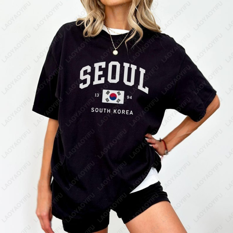 Seoul South Korean Flag Unisex - огляд і ціна Street Fashion Seoul