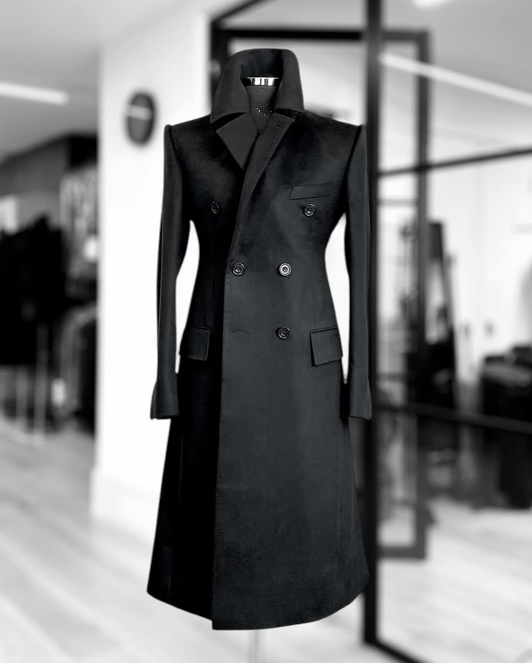 Fashion Woolen Blend Coat Men  - огляд і ціна Street Fashion Shanghai