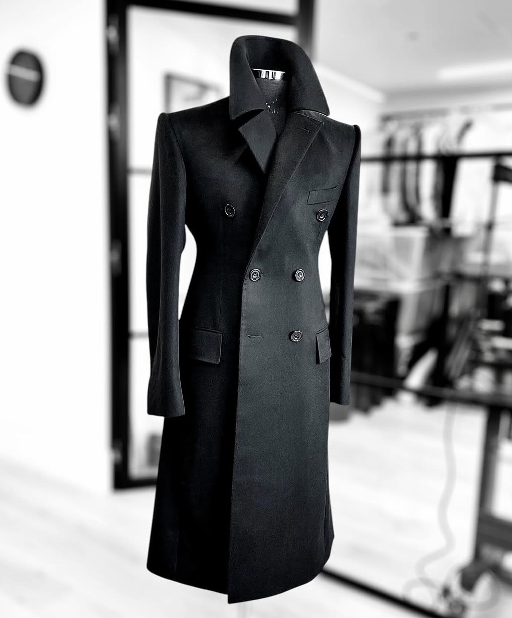 Fashion Woolen Blend Coat Men  - огляд і ціна Street Fashion Shanghai