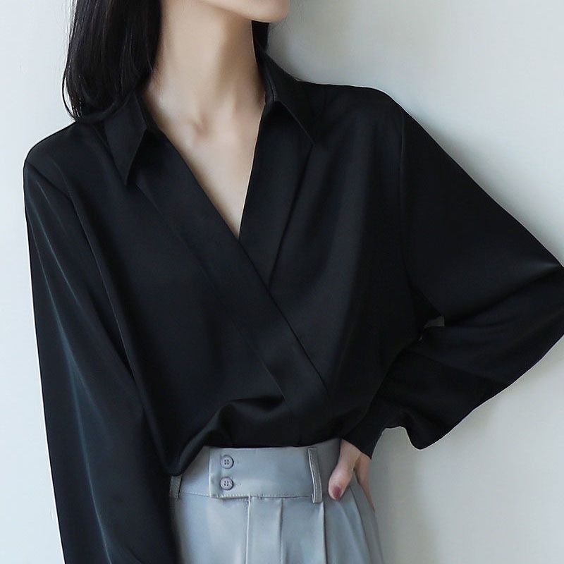 Gidyq Women Black Chiffon Shir - огляд і ціна Street Fashion Korea