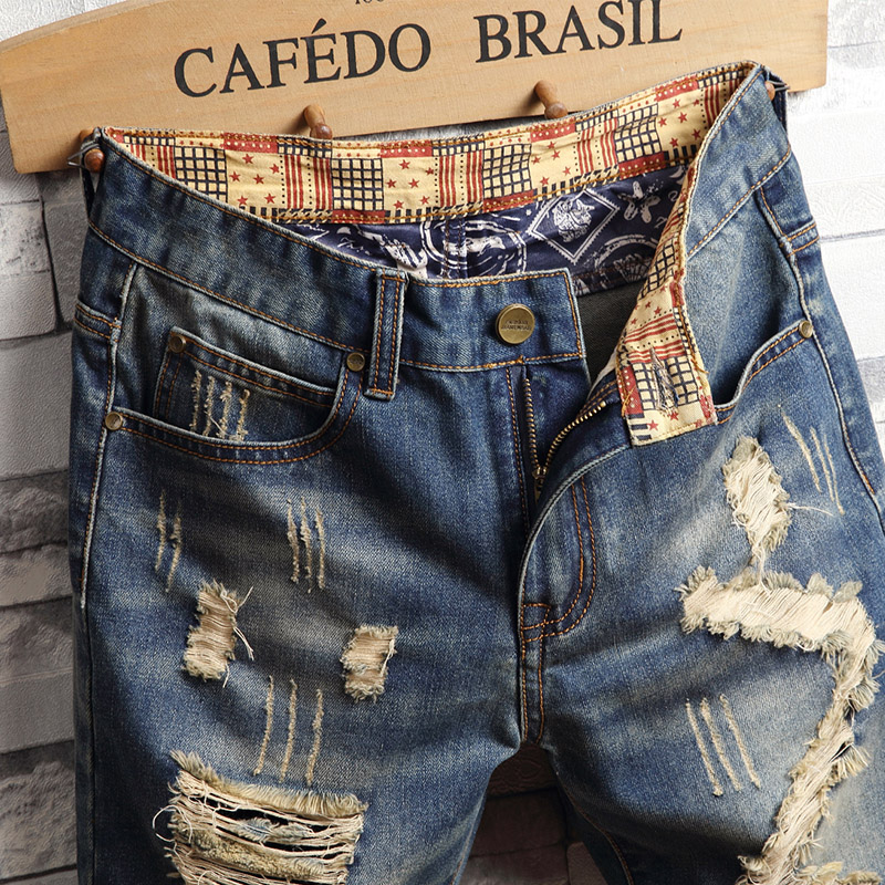 Ripped Hip-hop Denim Shorts Me - огляд і ціна Street Fashion Types