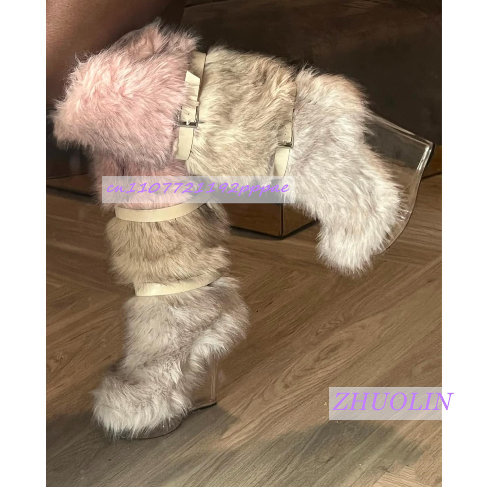Winter Gradient Furry Transpar - огляд і ціна Street Fashion Winter