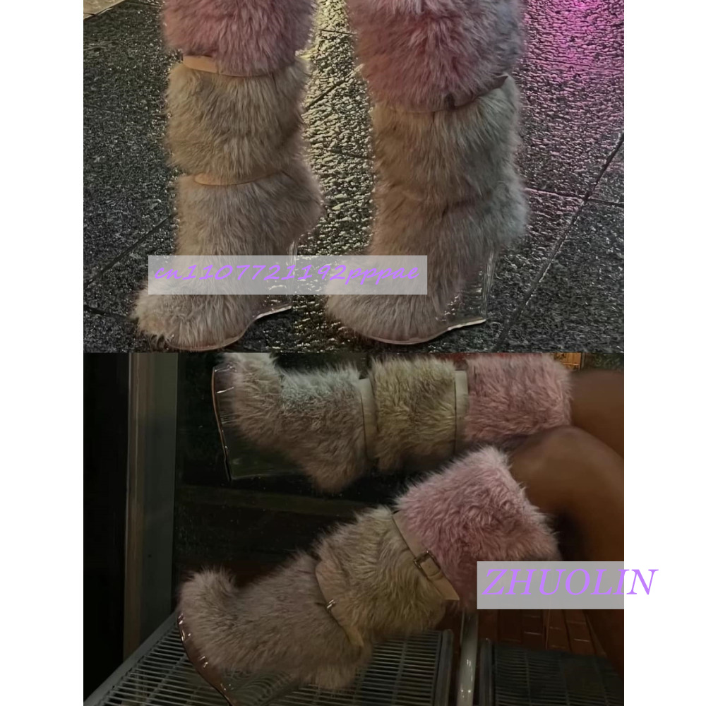 Winter Gradient Furry Transpar - огляд і ціна Street Fashion Winter