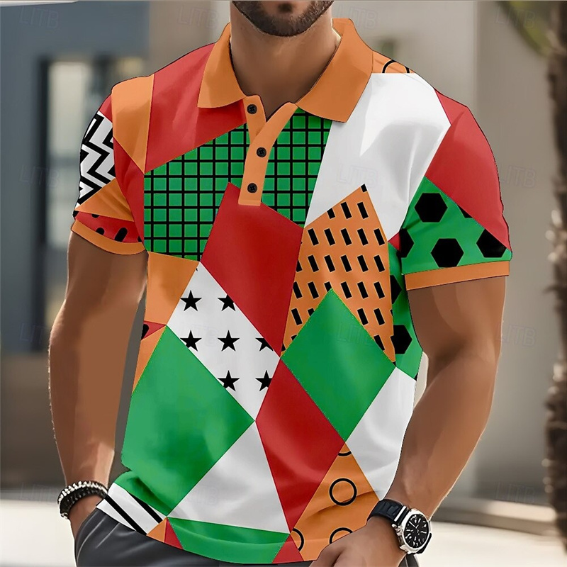 2025 Men's Polo Shirt Golf Shi - огляд і ціна Street Fashion Shanghai