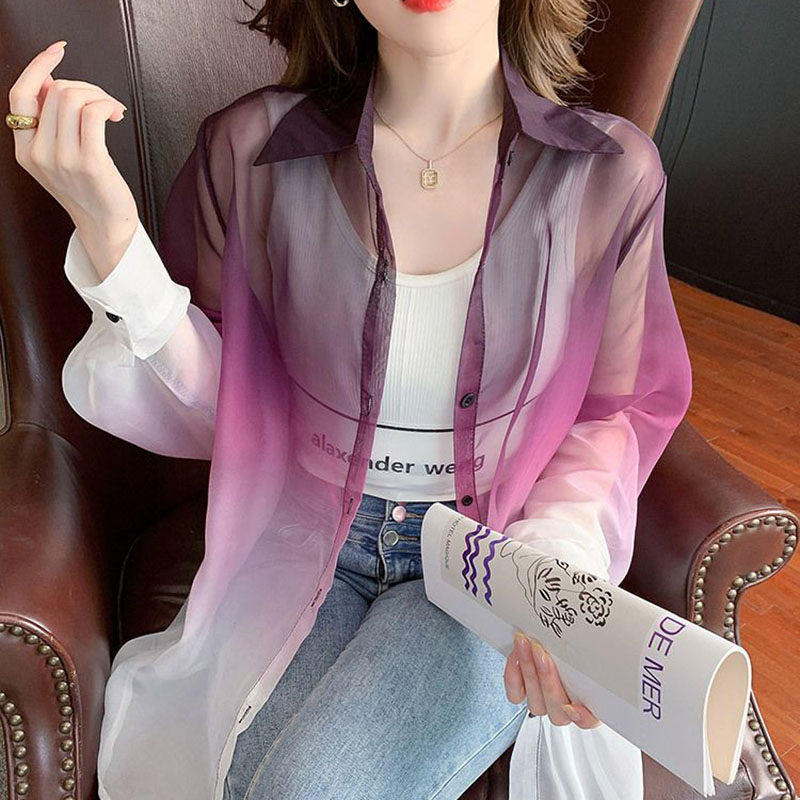 Fashion Gradient Color Chiffon - огляд і ціна Street Fashion Korea