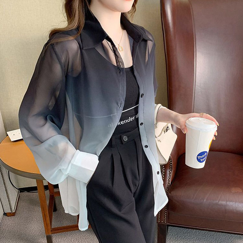 Fashion Gradient Color Chiffon - огляд і ціна Street Fashion Korea