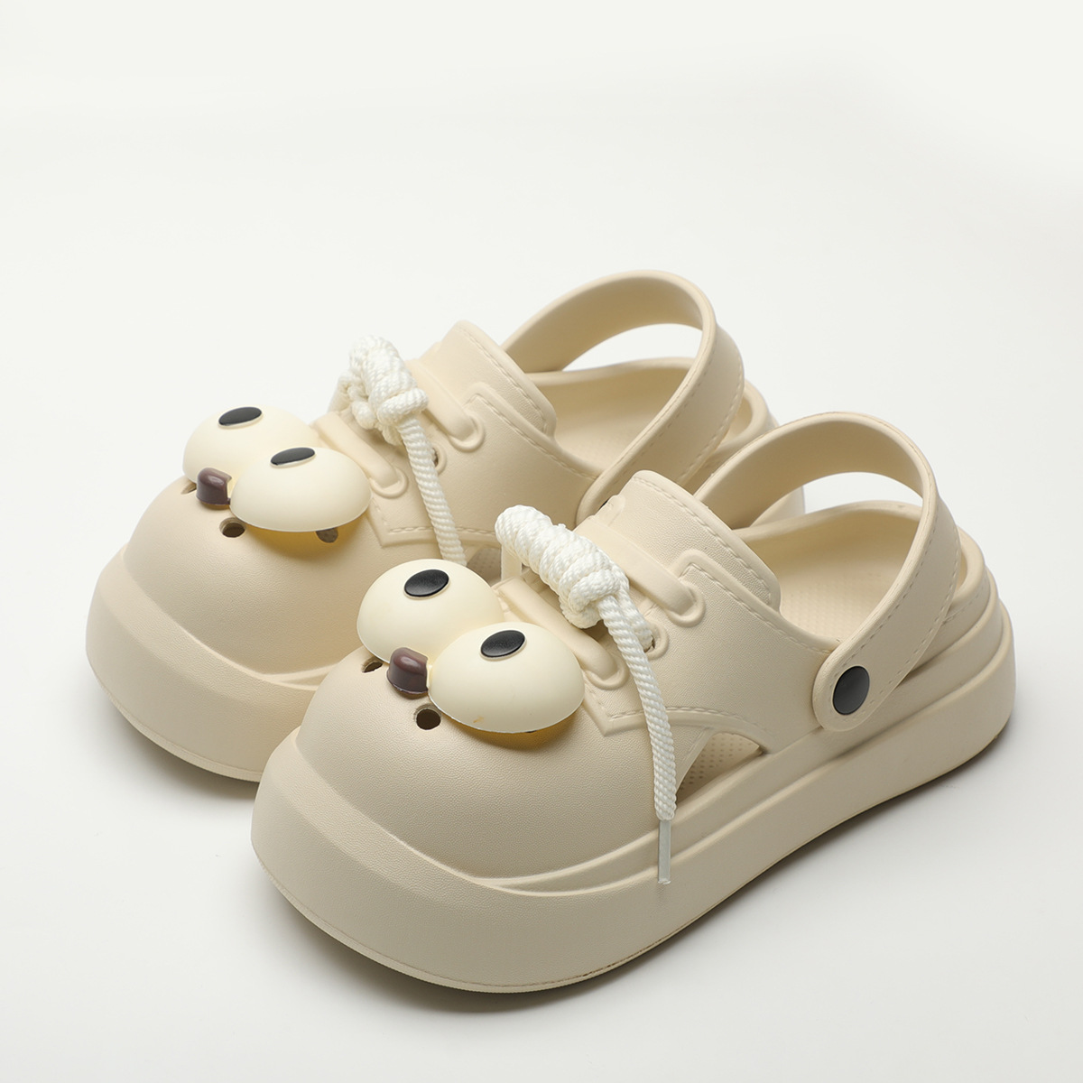 Cute DIY Big Eyes Fashion Clog - огляд і ціна Street Fashion Girl