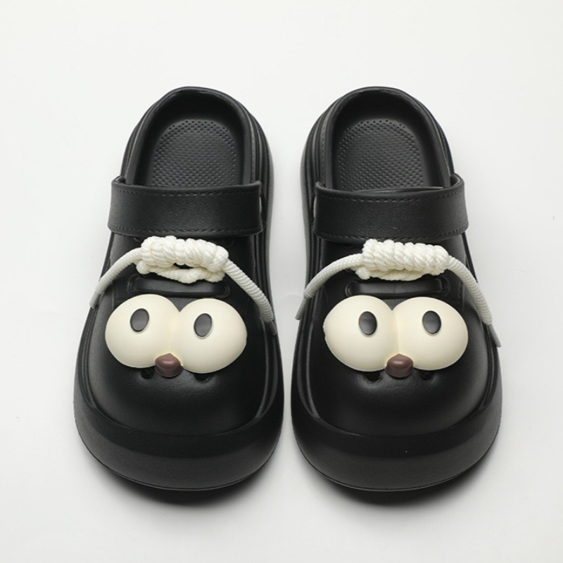 Cute DIY Big Eyes Fashion Clog - огляд і ціна Street Fashion Girl