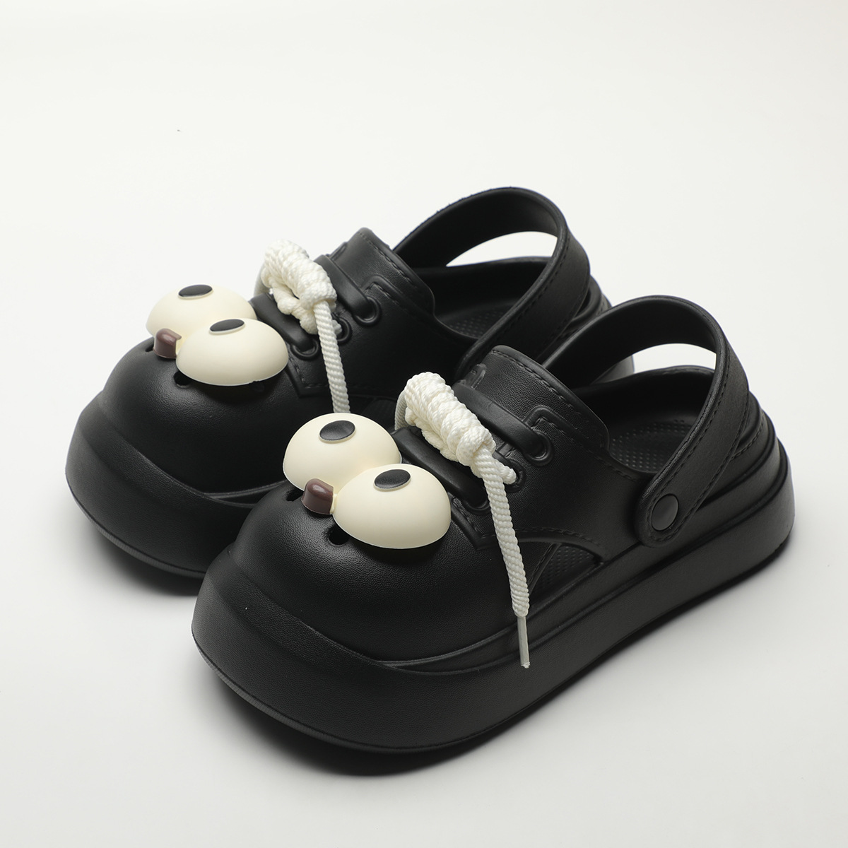 Cute DIY Big Eyes Fashion Clog - огляд і ціна Street Fashion Girl