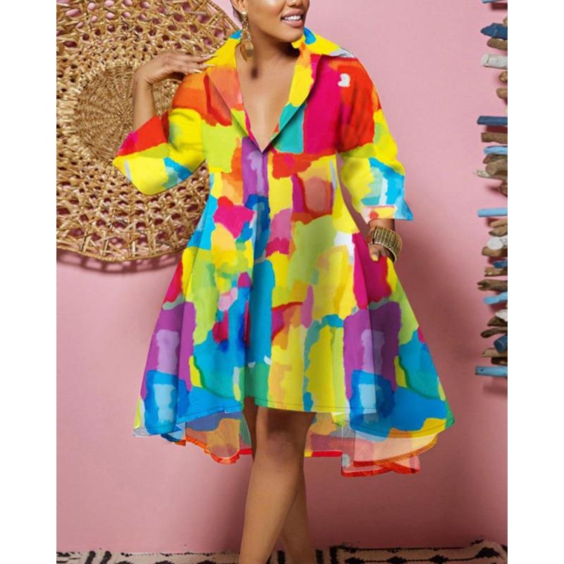 Fashionable Loose Printed Shir - огляд і ціна Guangzhou Street Fashion
