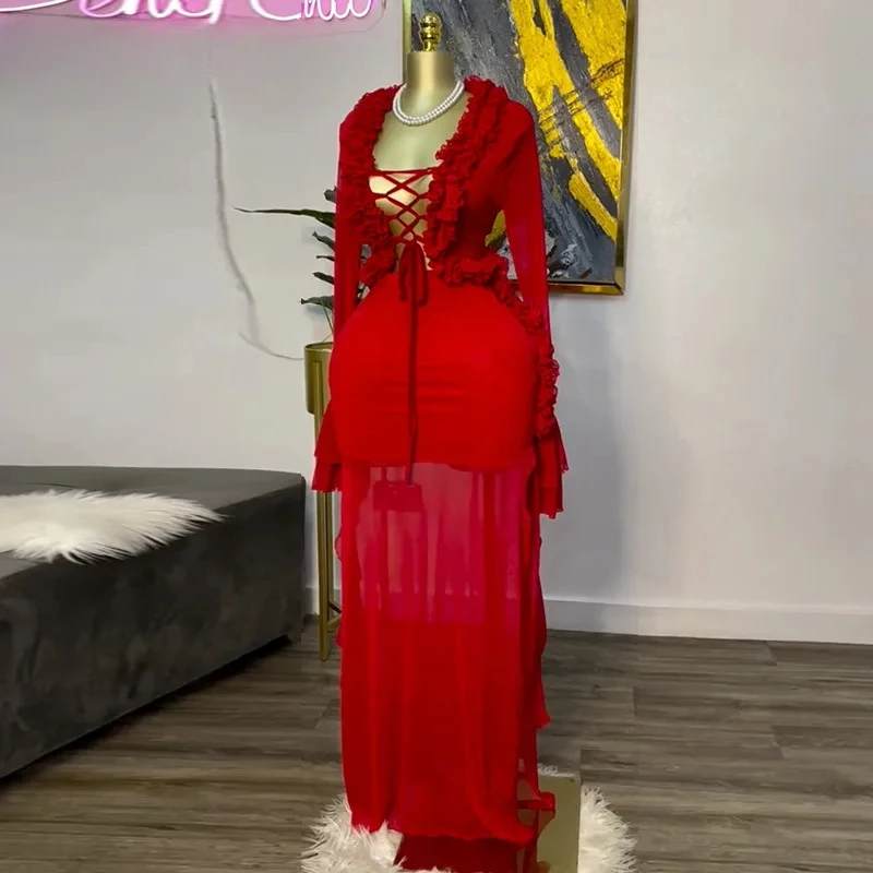 Fashion Women Set Mesh Full Sl - огляд і ціна Street Fashion Types