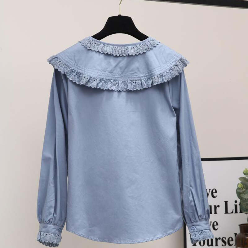 Women Chic Peter Pan Collar Sh - огляд і ціна Street Fashion Korea