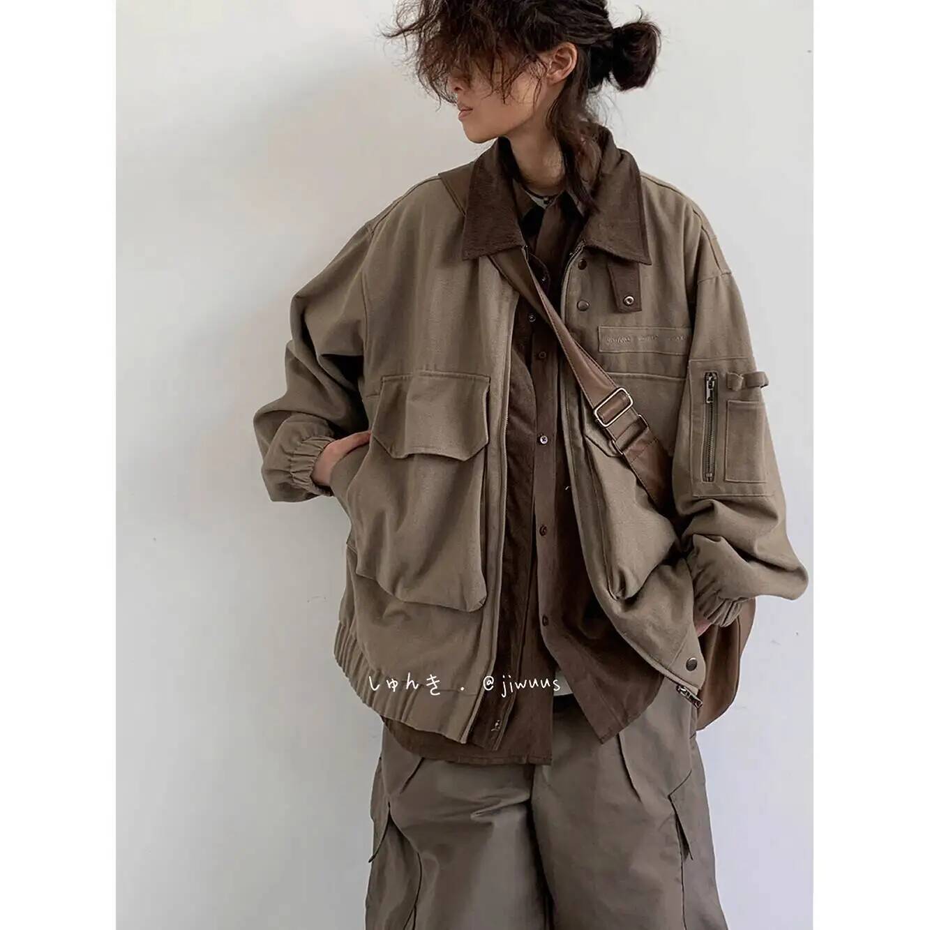 Man Jacket Spring Autumn Loose - огляд і ціна Street Fashion Jacket Men