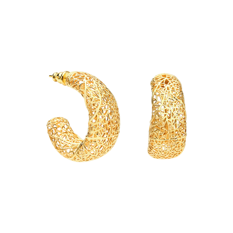 IVOG C Shape Hollowed Out Earr - огляд і ціна Street Fashion Websites