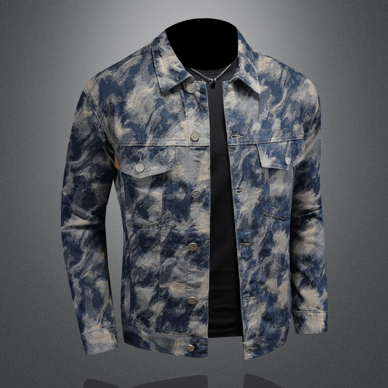 2025 Spring Vintage Denim Jack - огляд і ціна Street Fashion Jacket Men