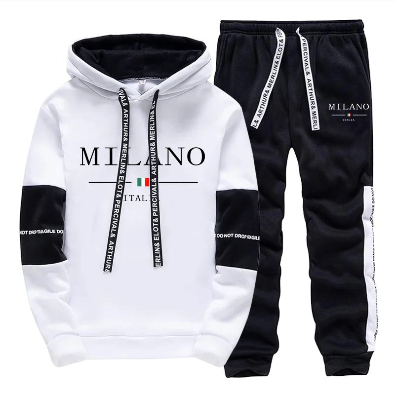 Men's Set/Hoodie/Pants Italy T - огляд і ціна Street Fashion Outfit