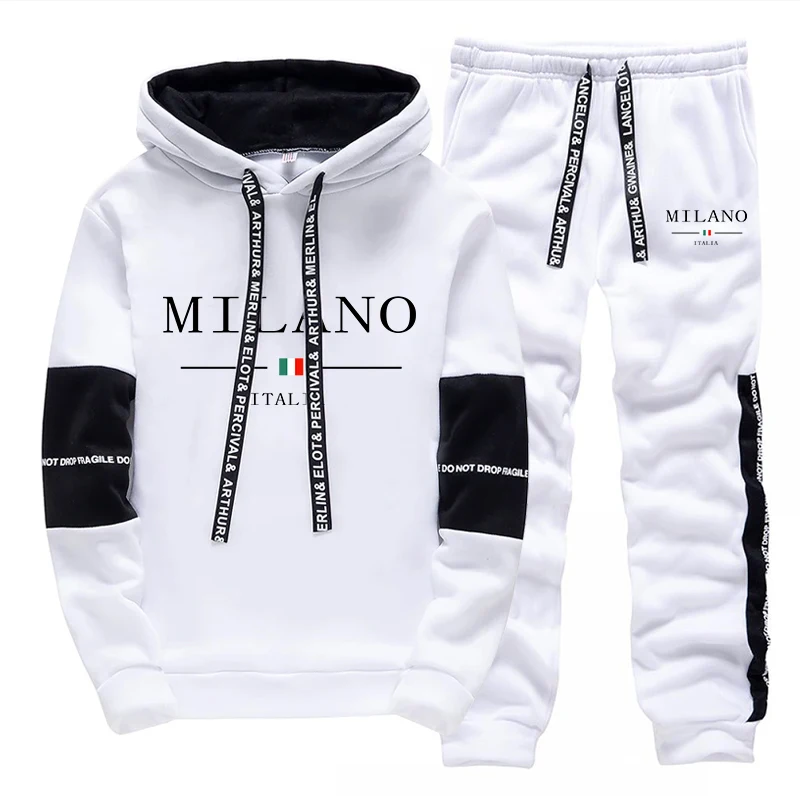 Men's Set/Hoodie/Pants Italy T - огляд і ціна Street Fashion Outfit