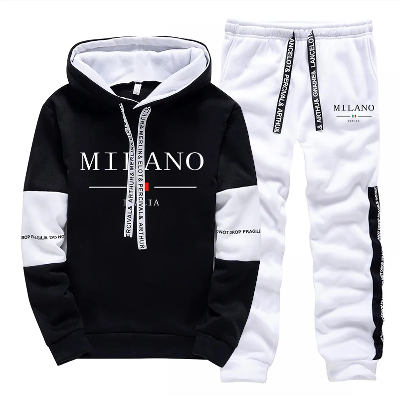 Men's Set/Hoodie/Pants Italy T - огляд і ціна Street Fashion Outfit