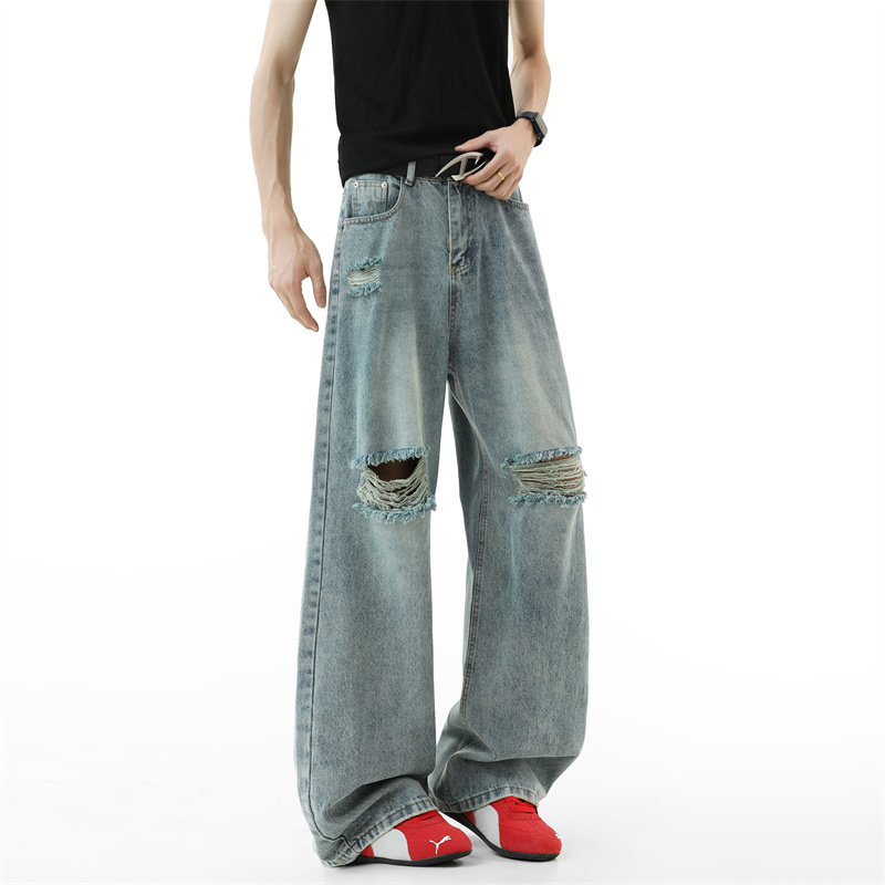 Ripped Jeans Men 2025 Autumn N - огляд і ціна Street Fashion Fall 2025