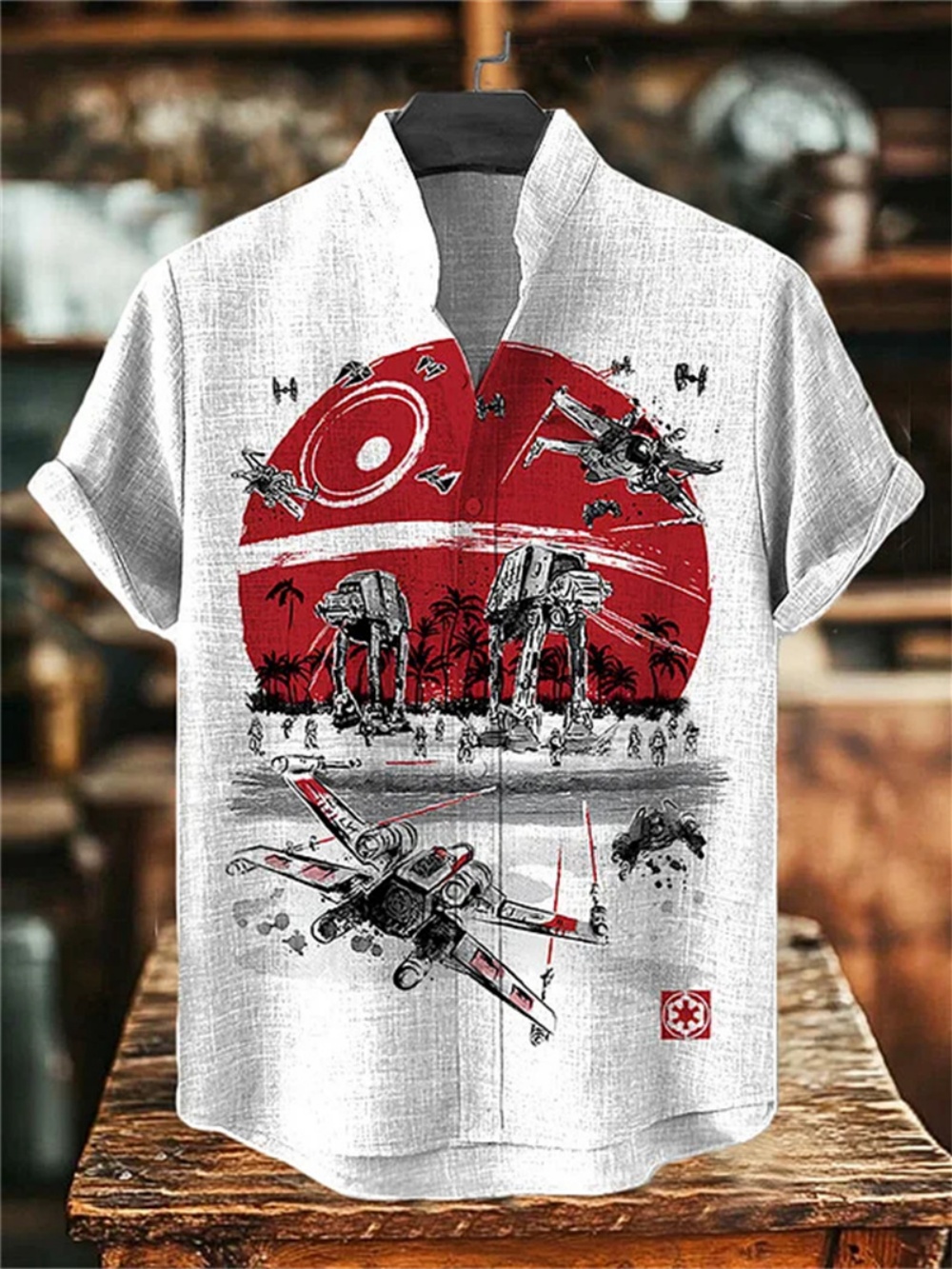 Men's Summer Linen Shirt Short - огляд і ціна Street Fashion Shanghai