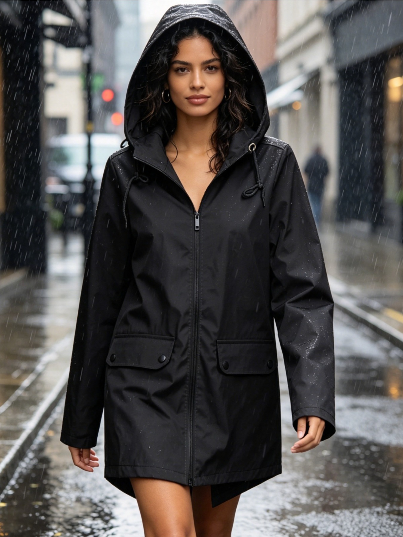 Lightweight Waterproof Rain Sh - огляд і ціна Windbreak Shell Jacket