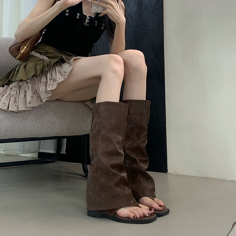 Hollow Out Women's Boots Velve - огляд і ціна Street Fashion Korea