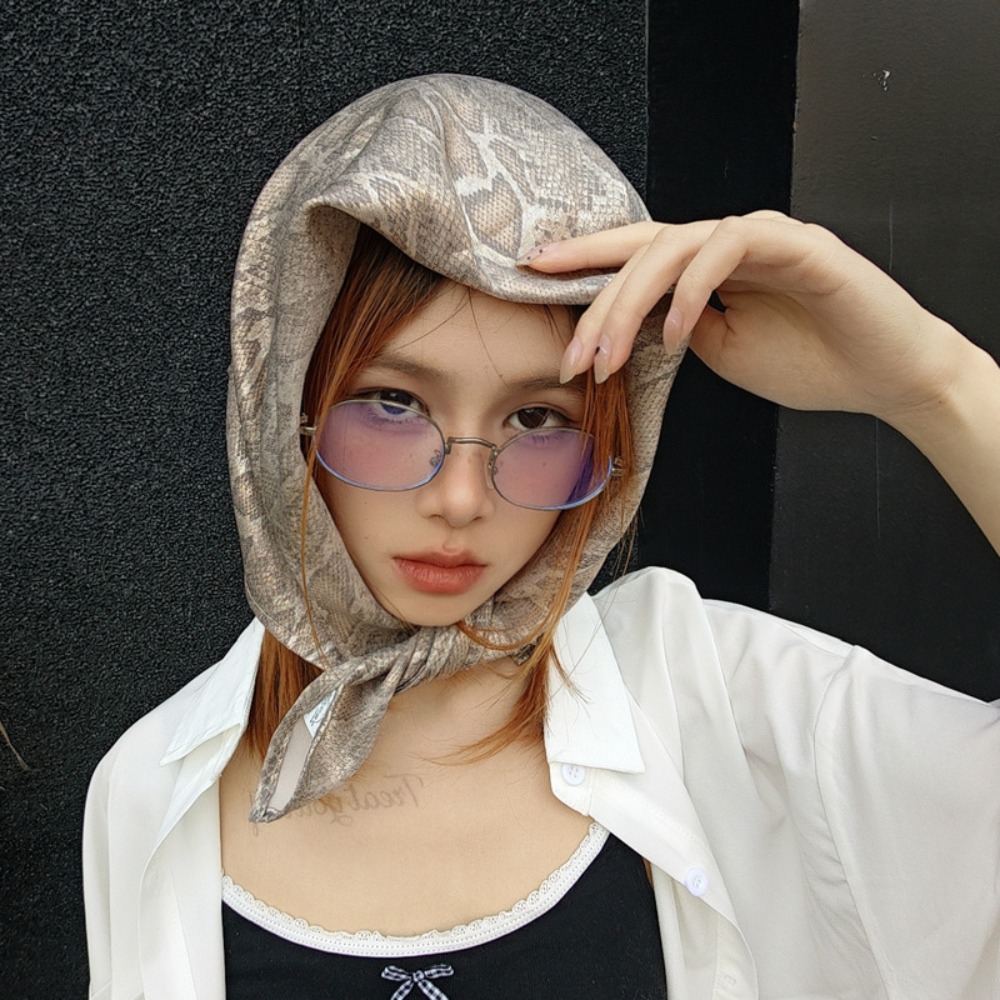 Headwear Y2K Snake Print Hair  - огляд і ціна Street Fashion Types