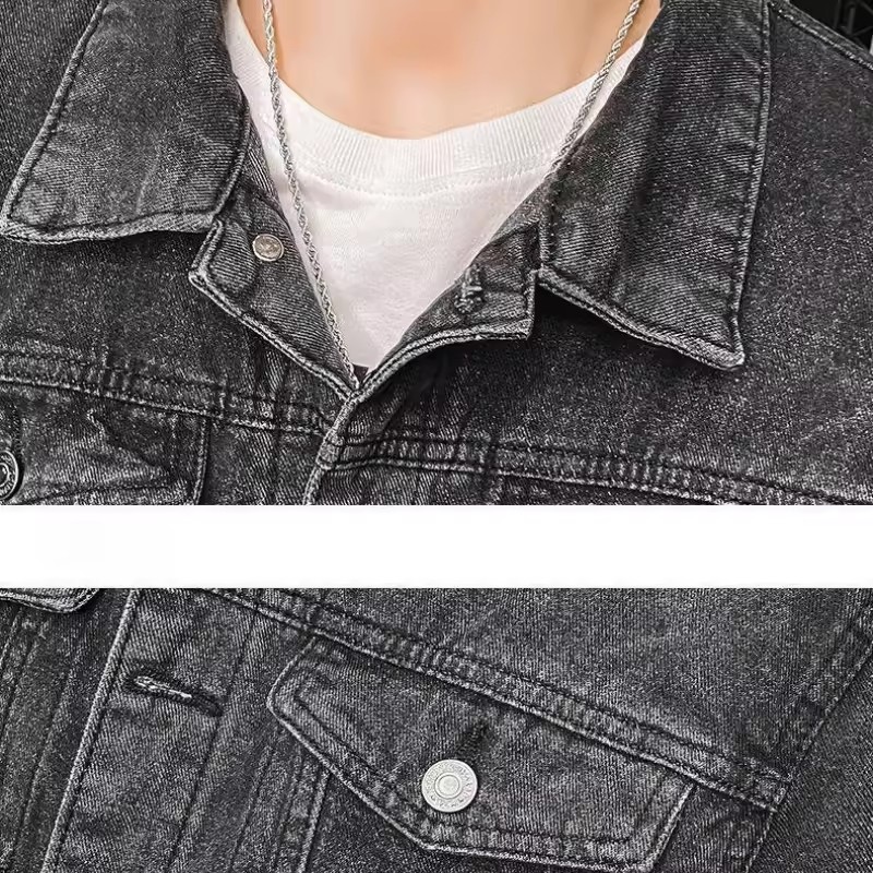 America Vintage Heavy Wolf Emb - огляд і ціна Street Fashion Jacket Men