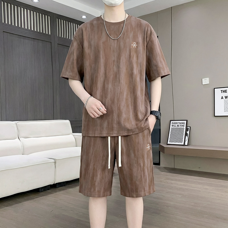 【T-Shirt + 5-Point Shorts】Men' - огляд і ціна Street Fashion Casual