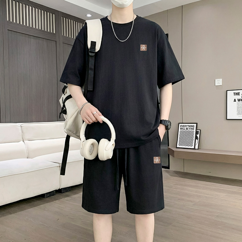 【T-Shirt + 5-Point Shorts】Men' - огляд і ціна Street Fashion Casual