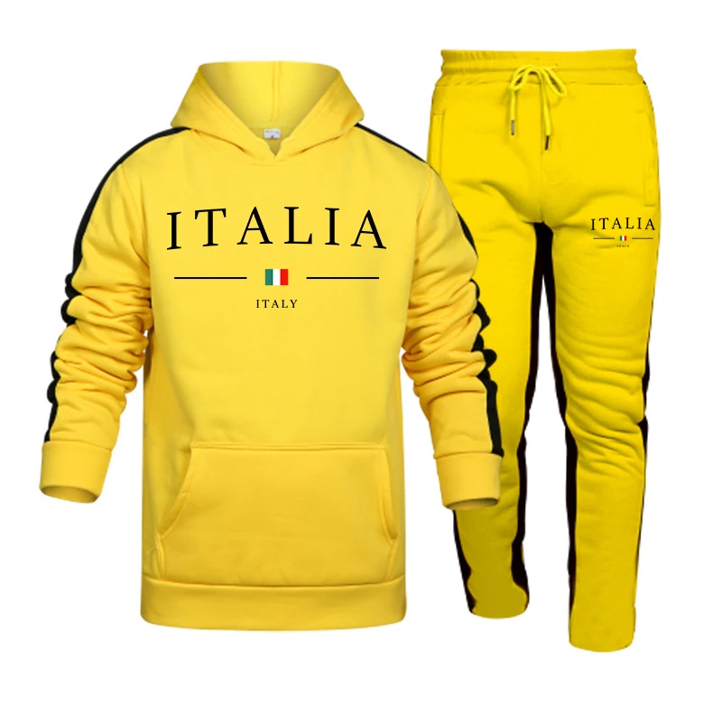 Men's Tracksuit 2 Pcs Sets Fas - огляд і ціна Street Fashion Casual