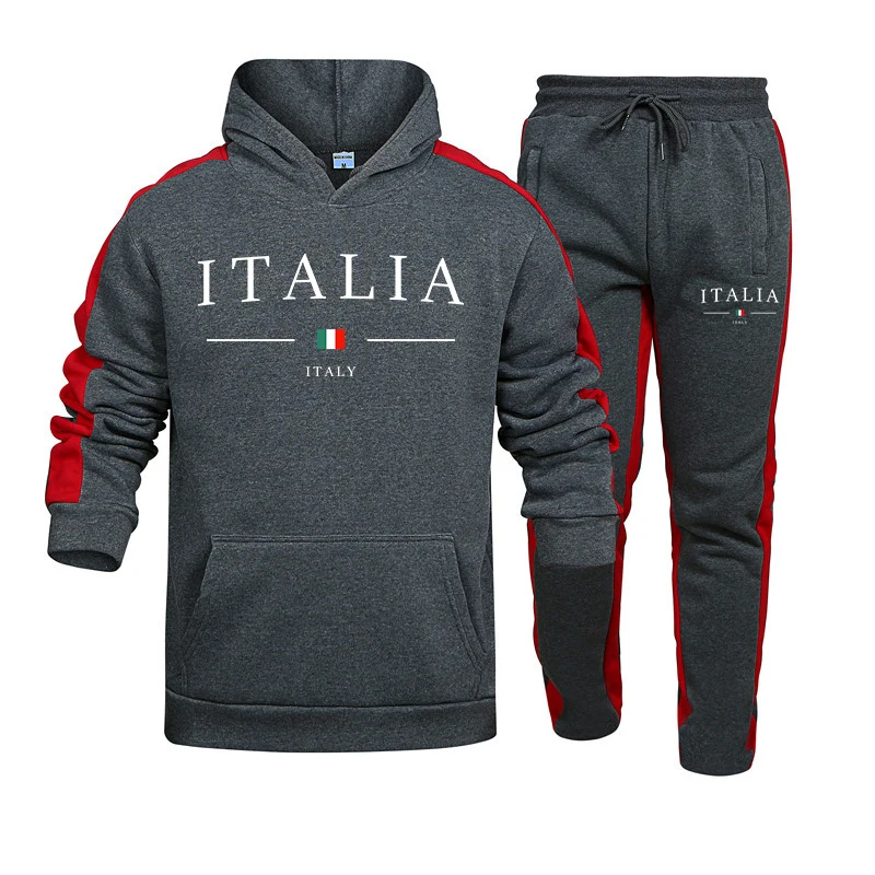 Men's Tracksuit 2 Pcs Sets Fas - огляд і ціна Street Fashion Casual